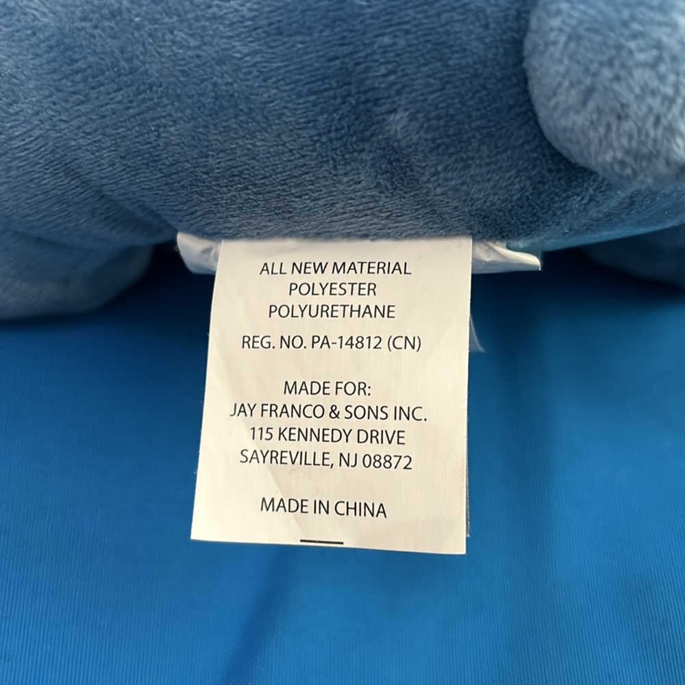 Disney 100 Plush Stitch Gently Used Color Blue And Black NWOTS - Picture 3 of 11